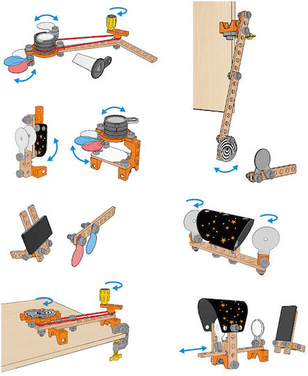 Hape Optical Science Lab Joc Educațional Experimente din Lemn pentru 4+ ani Ani