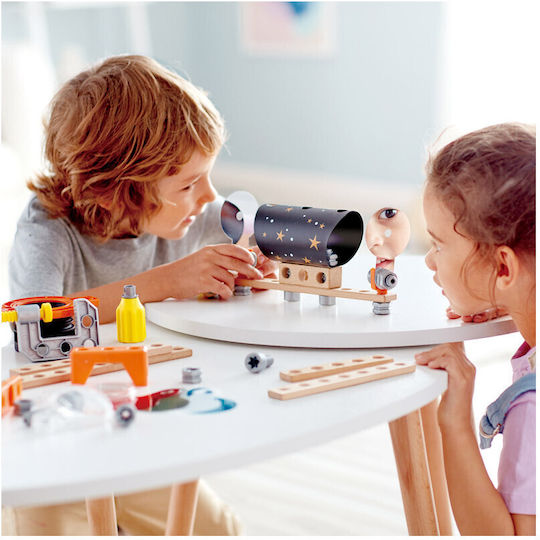 Hape Optical Science Lab Joc Educațional Experimente din Lemn pentru 4+ ani Ani