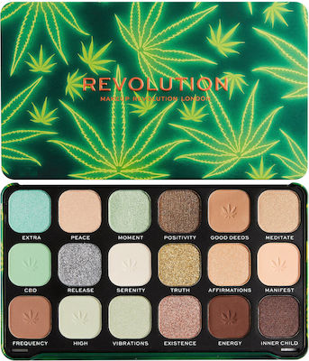 Revolution Beauty Forever Flawless Eye Shadow Palette in Solid Form Chilled Vibes 19.8gr