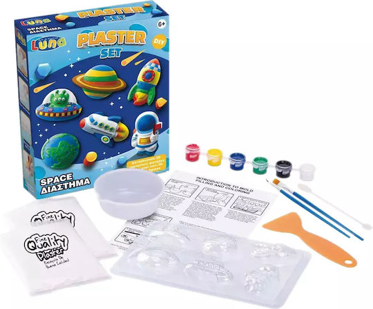 Luna Magnetic Construction Toy Plaster Space For Children 6+ Years