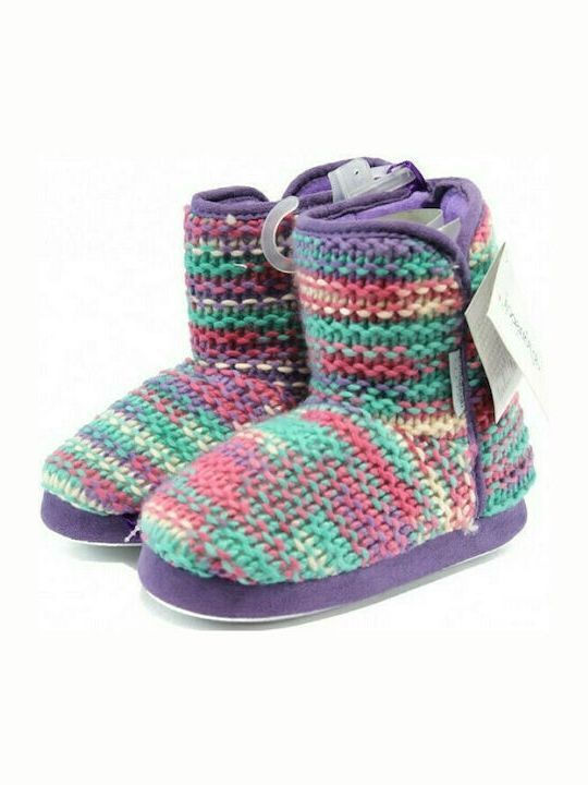 De Fonseca Kids Slipper Ankle Boot Multicolour Assopita