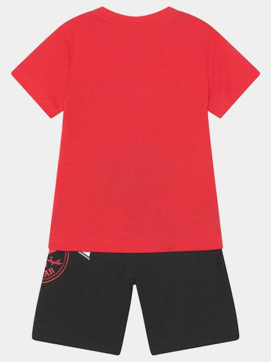 Kids' Set with Shorts Summer 2pcs Red