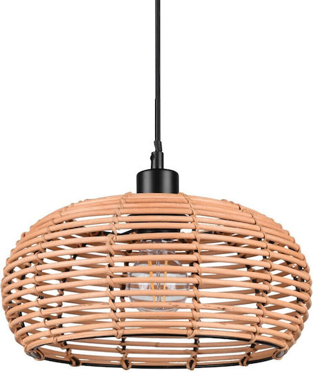 Trio Lighting Inga Κρεμαστό Φωτιστικό Καφέ 29x150εκ. Trio Lighting Inga Κρεμαστό Φωτιστικό Καφέ 29x150εκ.
