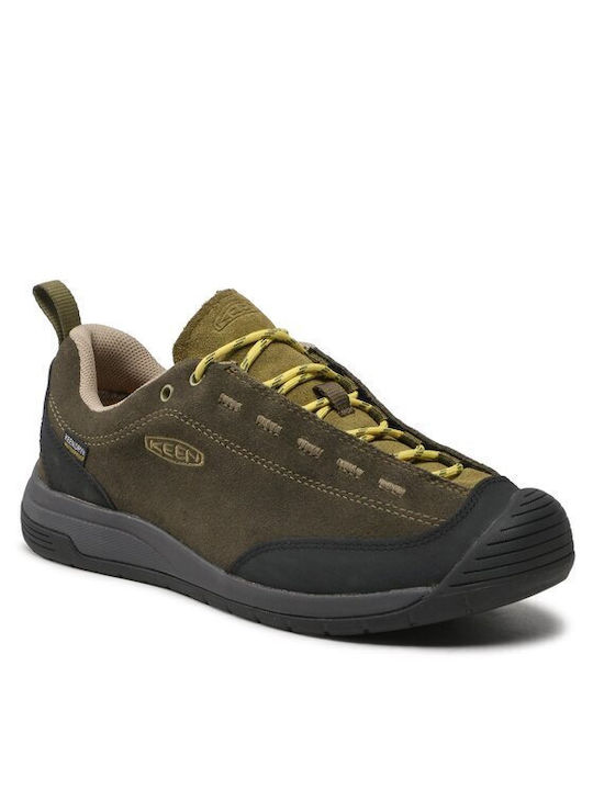 Keen Jasper II Herren Wanderschuhe Grün