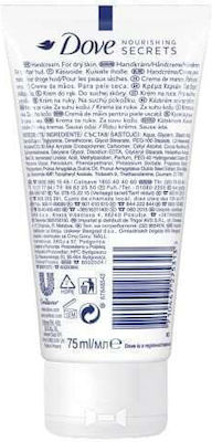 Dove Nourishing Secrets Crema de mâini regeneratoare Coconut Oil & Almond Milk Restoring Ritual 75ml