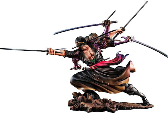 Megahouse One Piece: Roronoa Zoro Demon Spirit Kyuutouryuu Asura Excellent Model P.O.P Φιγούρα 17εκ.