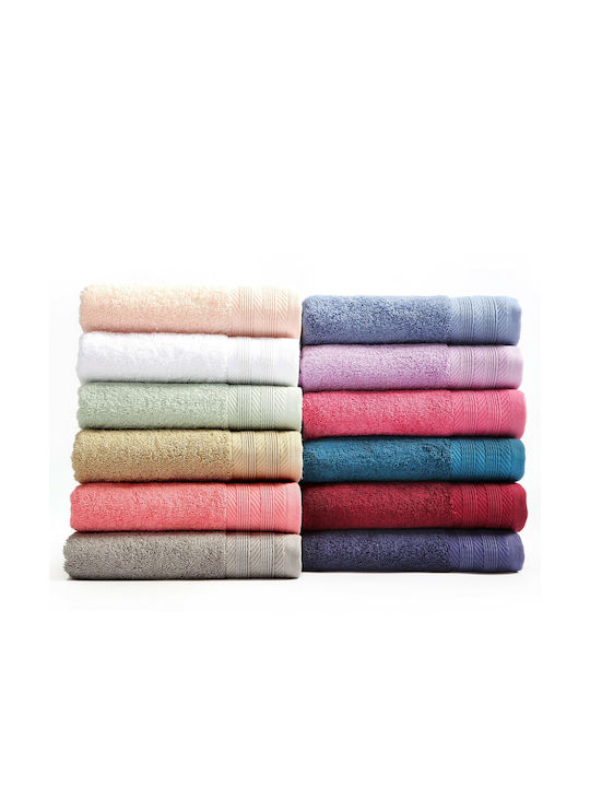 Nef-Nef Homeware Hand Towel 30x50cm. Coral Weight 550gr/m²