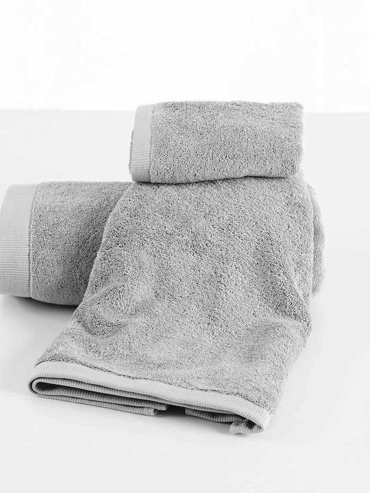 Kentia Hand Towel Brand 40x60cm Silver Weight 600gr/m²