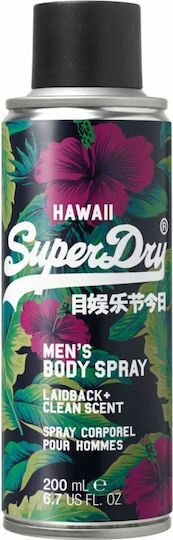 Superdry Men's Hawaii Body Spray 200ml