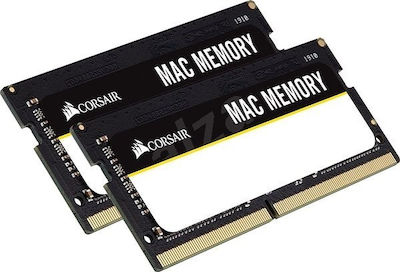 Corsair 64GB DDR4 RAM με 4 Modules (4x16GB) και Ταχύτητα 2666 για Laptop