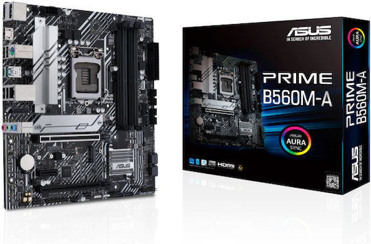 Asus Prime B650M-A Motherboard Micro ATX με AMD AM5 Socket 90MB1C10-M0EAY0