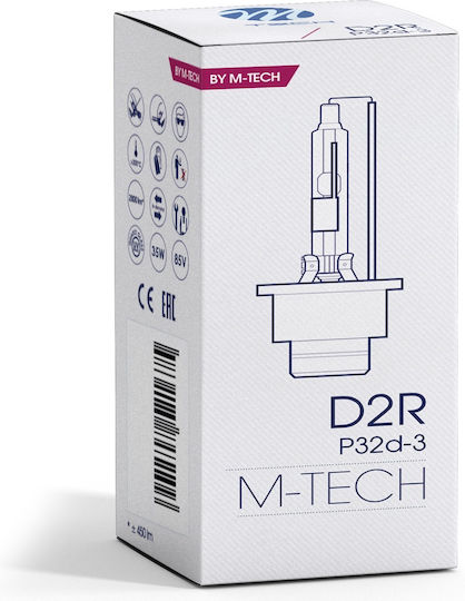 M-Tech Lamps Car & Motorcycle D2R Xenon 8000K Cold White 12-24V 35W 1pcs