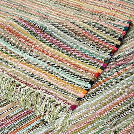 Viokarpet Papillion Re-Craft P0690-400 Covor Rectangular cu franjuri Multicolor