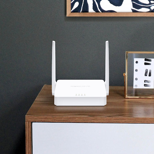 Mercusys MW302R v1 Wireless Router Wi-Fi 4 cu 3 Porturi Ethernet