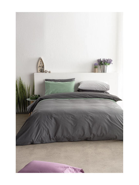 Vesta Home Плик за Завивка Памучен Единичен 170x240 Synthesis 502 Антрацит