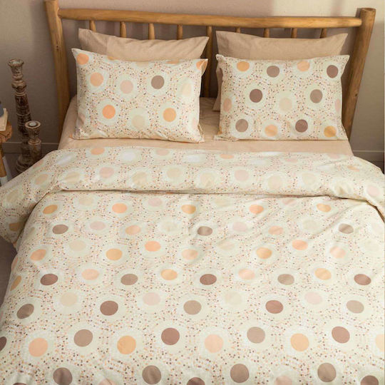 Vesta Home Duvet Cover Set Cotton Single with Pillowcase 170x240 Amanda 1