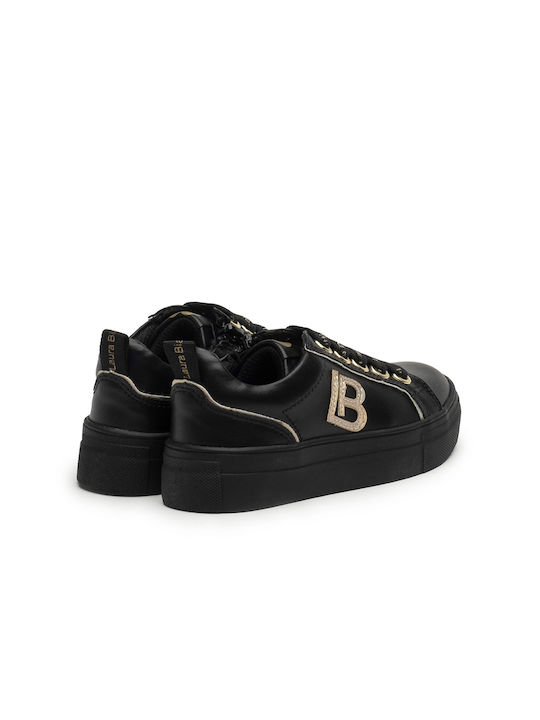 LAURA BIAGIOTTI casual sneakers fashion girl - BLACK - BLACK