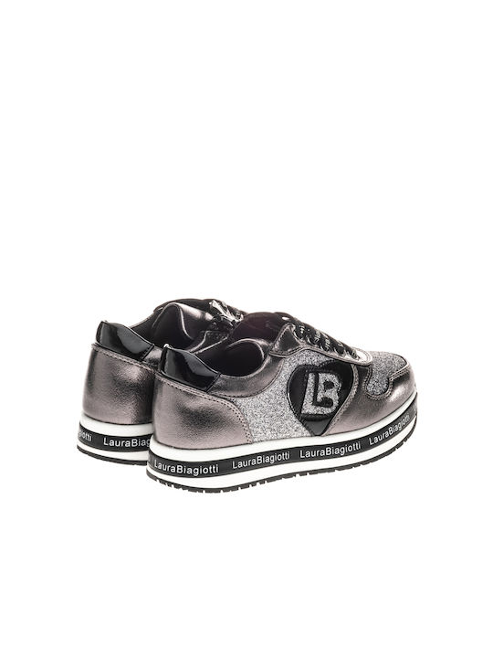 SNEAKERS LAURA BIAGIOTTI GIRL - GREY - GREY