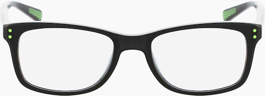 Nike Kids Acetate Prescription Eyeglass Frame Black 5538-010