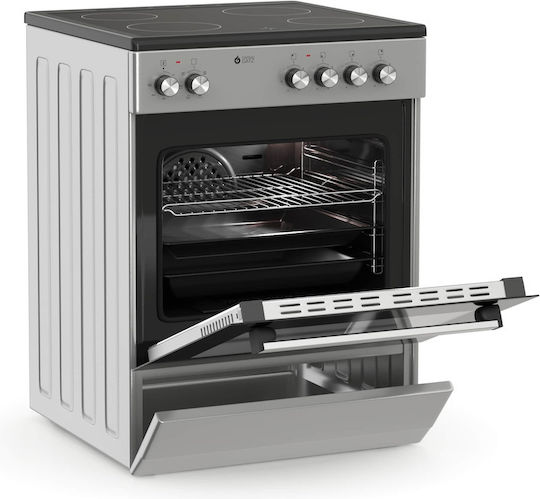 Thermogatz TGS CER600 S Aragaz 60lt cu Plite Ceramice L60cm. Inox