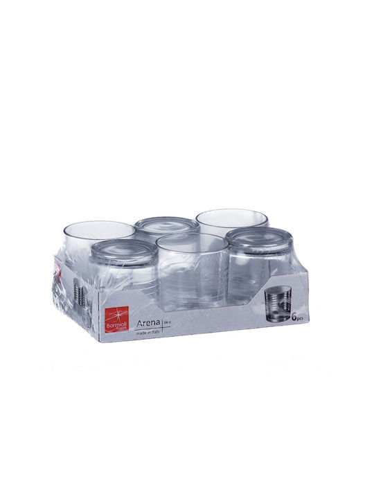 Bormioli Rocco Arena Set de Pahare pentru apa din Sticlă 240ml 6buc