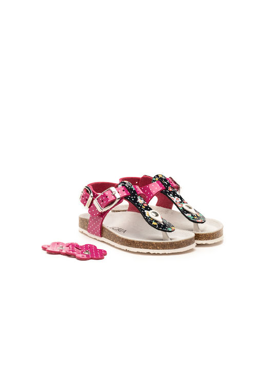 ALEGRIA anatomical cork sandals with fork girl - FUXIA - FUXIA