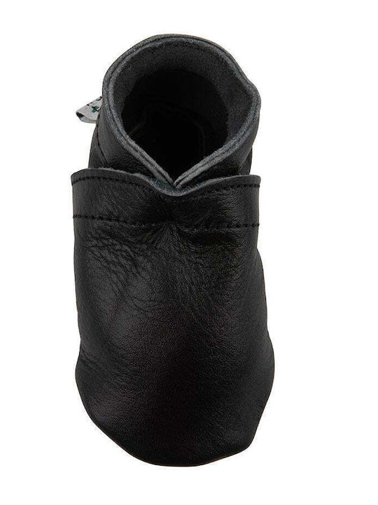 Baby Dutch Βρεφικά Παπούτσια Αγκαλιάς Black Unisex (22 x 16 x 7 cm)