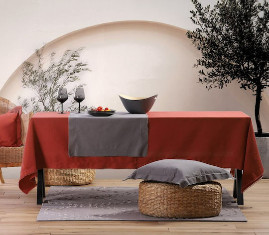 Nef-Nef Homeware Tablecloth Cotton Minimal Terra 140x180cm 030272