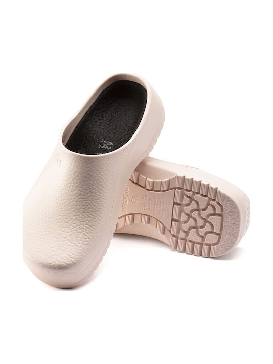 Birkenstock Super Birki Γυναικεία Ανατομικά Σαμπό Ροζ 1023085