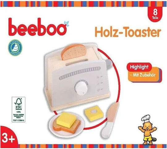 Beeboo Φρυγανιέρα από Ξύλο για 3+ Ετών 7τμχ