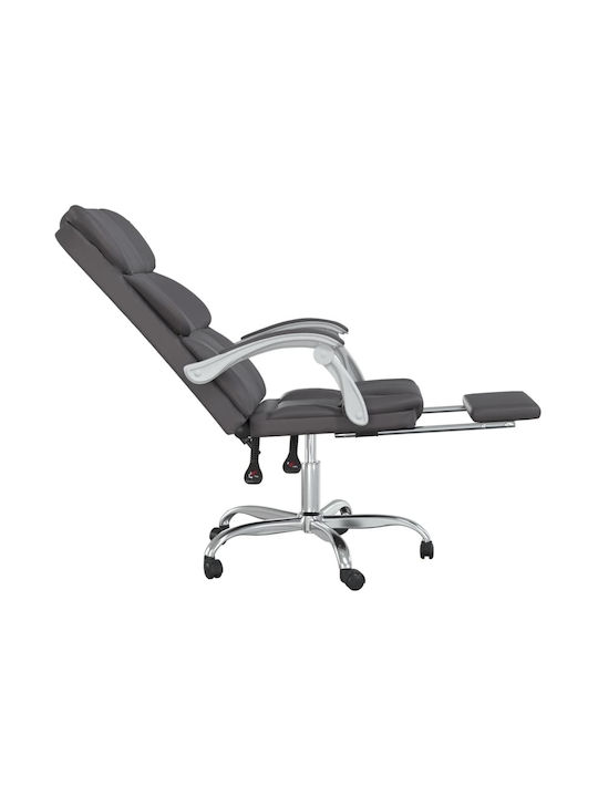 vidaXL Scaun De Birou Cu Inclinare Gri