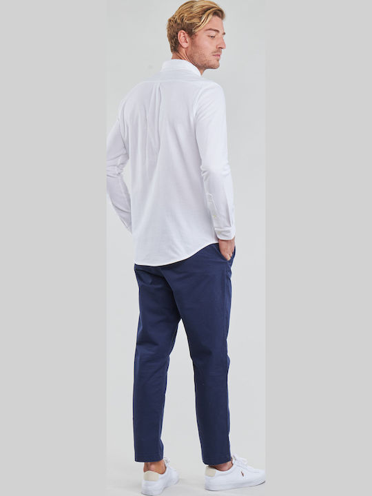 Long-sleeved Cotton Shirt White