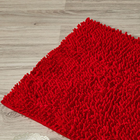 Whitegg Badematte Synthetisch,Polyester/Cotton/Leather Rechteckig Pat27 4 Red 40x60cm