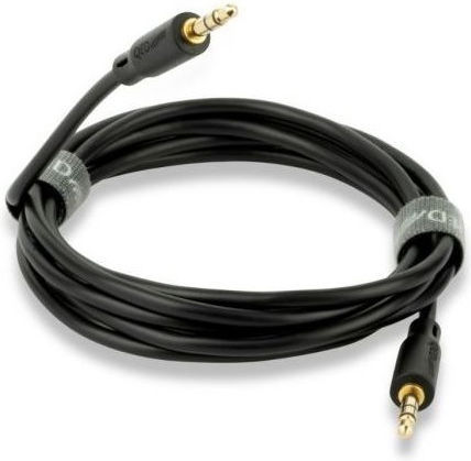 QED 3.5mm Jack Cable Male - 3.5mm Male Black 3m QE8127