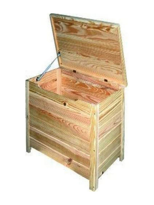 Astigarraga Декоративна куфар Дърво Бежов 70x40x48бр