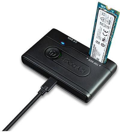 Icy Dock MB031U-1SMB Converter Μαύρο