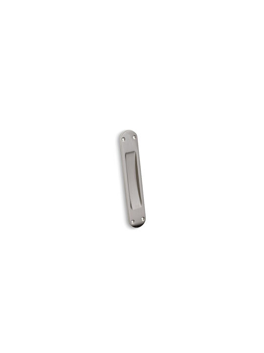 Convex Νίκελ Ματ Recessed Door Flush Handle 101 187.5mm