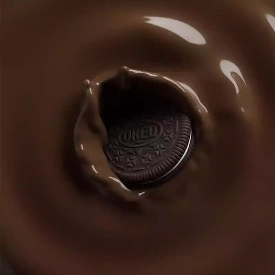 Oreo Μπισκότα Crunchy Bites Dipped με Επικάλυψη & Γέμιση Chocolate & Milk Cream 110gr