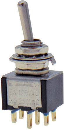 SCI On-Off switch Toggle Silver 1pcs