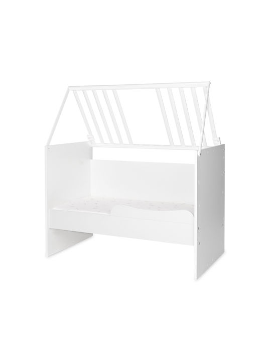 Lorelli Pătuț Bebeluși Multifuncțional Alb pentru Saltea 60x120cm