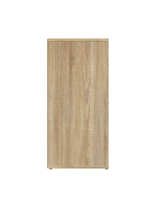 Drawers Storage Wooden with 3 Drawers L40xW33xH70cm