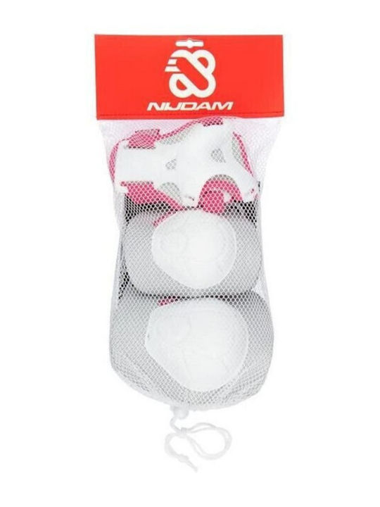 Nijdam White Out Children's Protective Gear Set for Rollers Multicolour