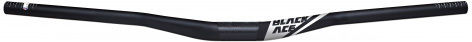 Funn Blackace 86-00005 Bicycle Handlebar Mountain 31.8mm Rise 30mm x 785mm x 8° Back x 5.5° Up Carbon Black