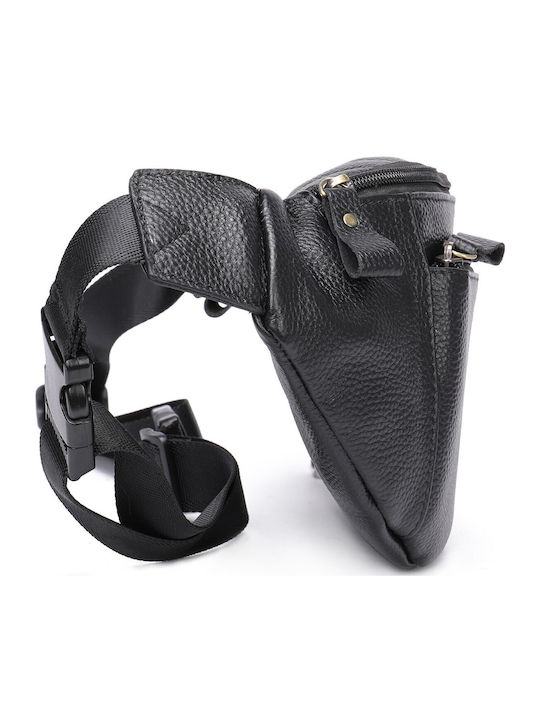 Herren Bum Bag Taille Schwarz