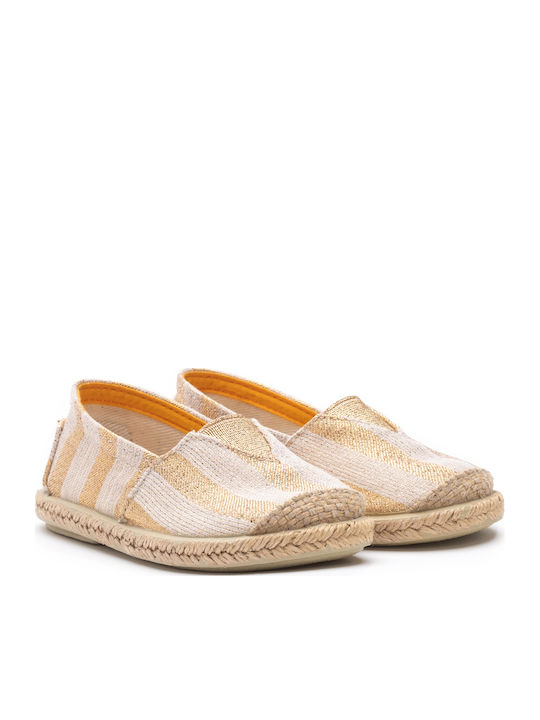 Παιδικές Εσπαντρίγιες Slip-On Χρυσές