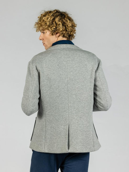 GSA Herrenanzugsjacke Grey Melange