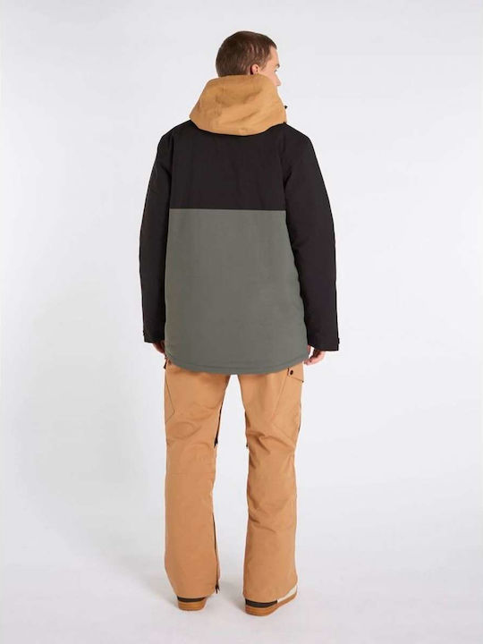 Athletic Jacket Waterproof and Windproof Khaki