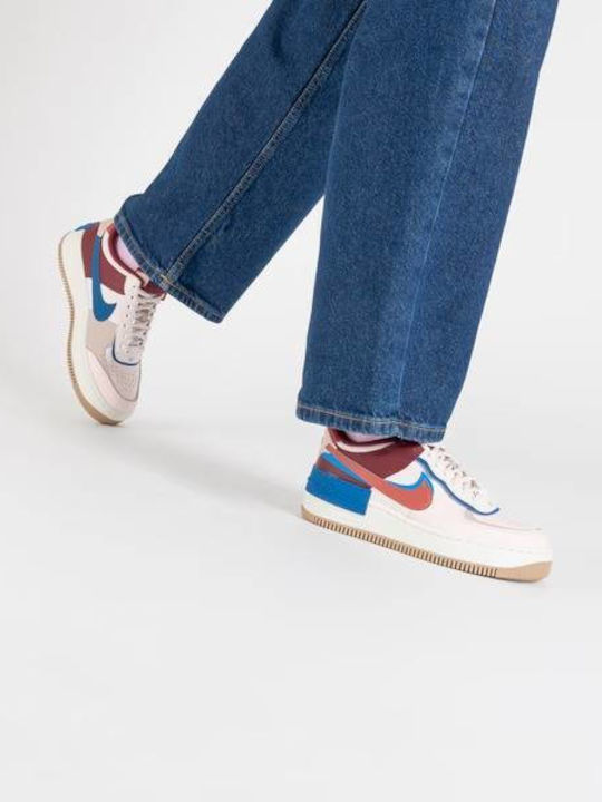 Air Force 1 Shadow Damen Chunky Sneakers Rosa