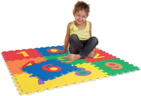 Edushape Kids Educational Floor Puzzle with Numbers 10pcs