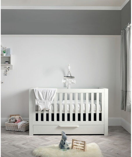 Mamas & Papas Franklin Nursery Furniture Set with Bed & Nursery Drawer White
